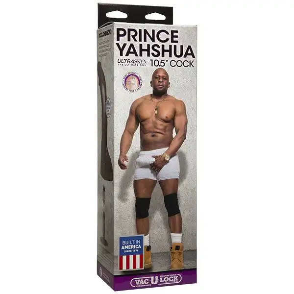 Dildo Prince Yahshua com Ventosa Removível Vac-U-Lock 27cm