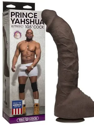 Dildo Prince Yahshua com Ventosa Removível Vac-U-Lock 27cm