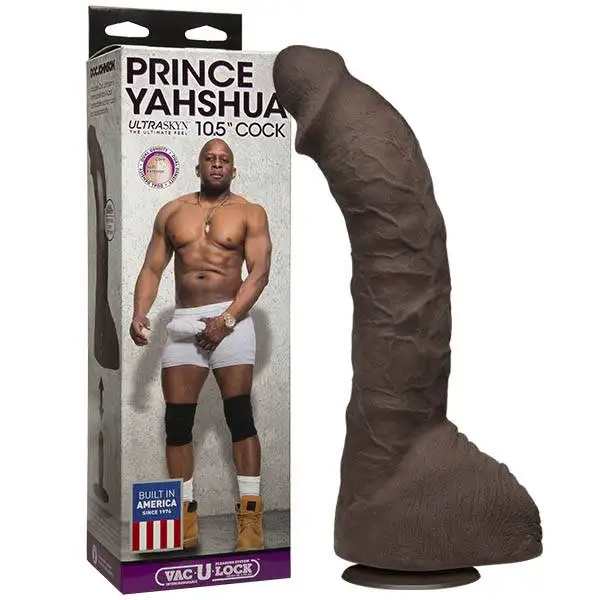 Dildo Prince Yahshua com Ventosa Removível Vac-U-Lock 27cm
