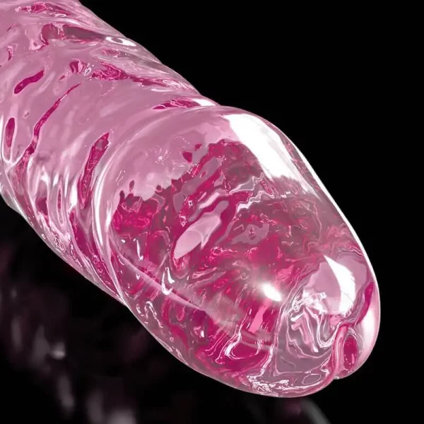 Dildo Realista em Vidro Icicles nº 86