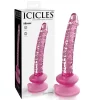 Dildo Realista em Vidro Icicles nº 86