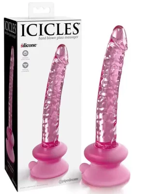 Dildo Realista em Vidro Icicles nº 86