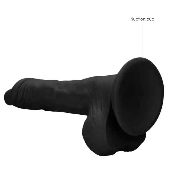 Dildo Realrock 22 cm Preto