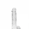 Dildo RealRock Crystal Clear 15 cm Transparente