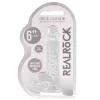 Dildo RealRock Crystal Clear 15 cm Transparente