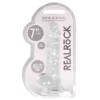Dildo RealRock Crystal Clear 17 cm Transparente