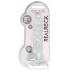 Dildo RealRock Crystal Clear 22 cm Transparente