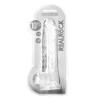 Dildo RealRock Crystal Clear 25,4 cm Transparente