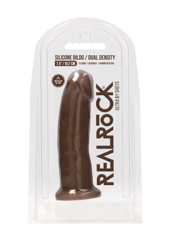 Dildo RealRock Ultra 7.5" Castanho