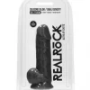 Dildo RealRock Ultra 8.5"  Com Testículos Preto