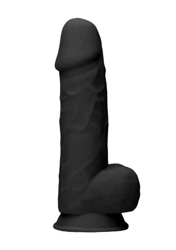 Dildo RealRock Ultra 8.5"  Com Testículos Preto