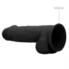 Dildo RealRock Ultra 8.5"  Com Testículos Preto