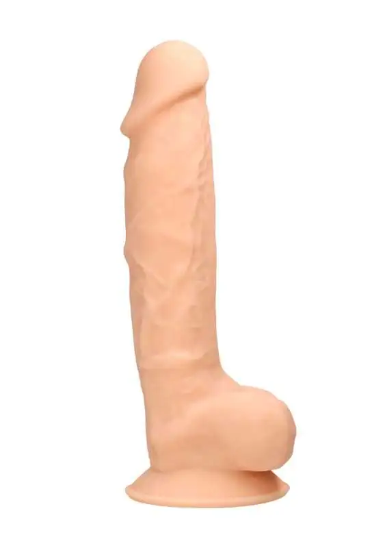 Dildo RealRock Ultra 9" com Testículos Natural