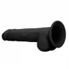 Dildo RealRock Ultra 9.5" com Testículos Preto