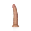 Dildo Slim sem Testículos 6"/15,5 cm Mulato