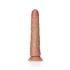 Dildo Slim sem Testículos 7"/18 cm Mulato