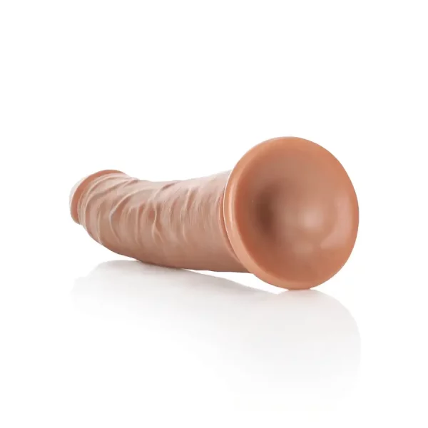 Dildo Slim sem Testículos 7"/18 cm Mulato