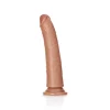 Dildo Slim sem Testículos 7"/18 cm Mulato