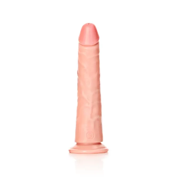 Dildo Slim sem Testículos 7"/18 cm Pele Clara