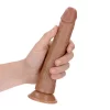 Dildo Slim sem Testículos 8"/20,5 cm Mulato