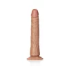 Dildo Slim sem Testículos 8"/20,5 cm Mulato