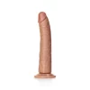 Dildo Slim sem Testículos 8"/20,5 cm Mulato
