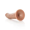 Dildo Slim sem Testículos 8"/20,5 cm Mulato