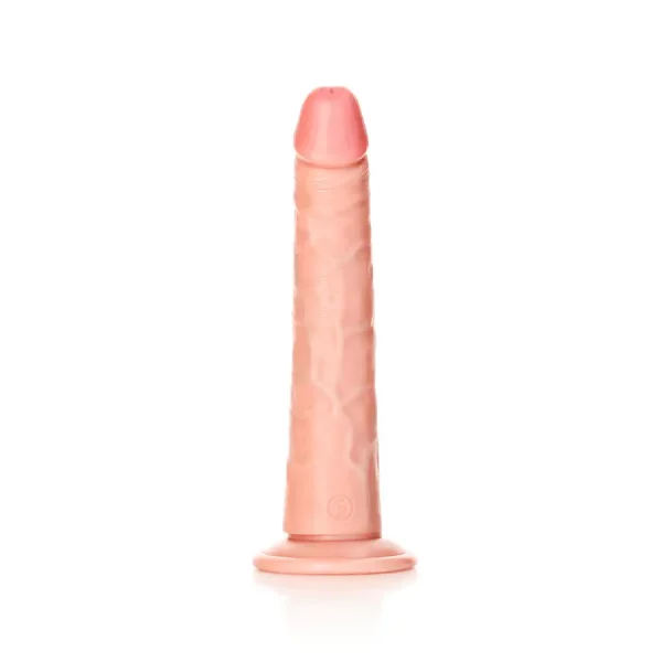 Dildo Slim sem Testículos 8"/20,5 cm Pele Clara