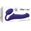 Dildo Stap On Me Roxo - Tamanho L