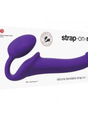 Dildo Stap On Me Roxo - Tamanho XL