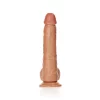 Dildo Straight com Testículos 10"/25,5 cm Mulato