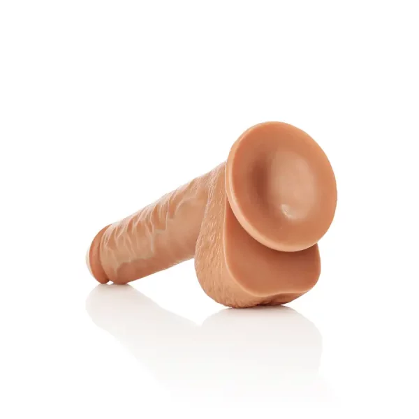 Dildo Straight com Testículos 10"/25,5 cm Mulato