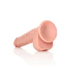 Dildo Straight com Testículos 11"/28 cm Pele Clara