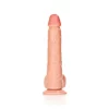 Dildo Straight com Testículos 12"/30,5 cm Pele Clara