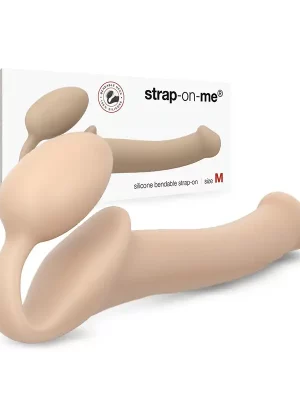 Dildo Strap On Me Natural - Tamanho M