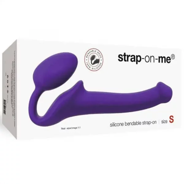 Dildo Strap On Me Roxo - Tamanho S