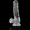 Dildo Transparente XRAY 18,5 cm