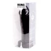 Dildo Uncut XXL Hung System Toys Preto 27x7cm