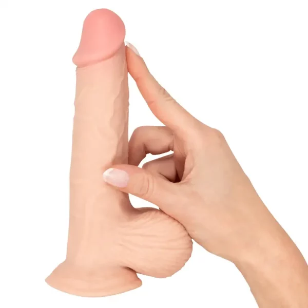 Dildo with Movable Skin 19 cm