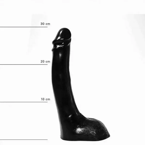 Dildo XXL All Black AB15 26 cm