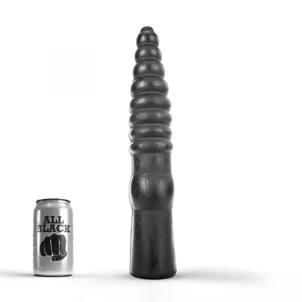Dildo XXL All Black AB20 36 cm