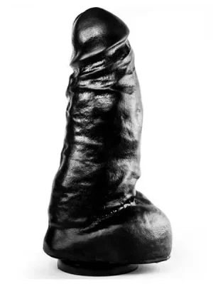 Dildo XXL Dark Crystal 46 Preto
