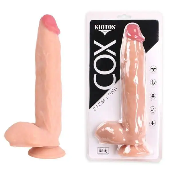 Dildo XXL Kiotos Cox 003 31cm Natural