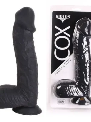 Dildo XXL Kiotos Cox 004 29cm Preto