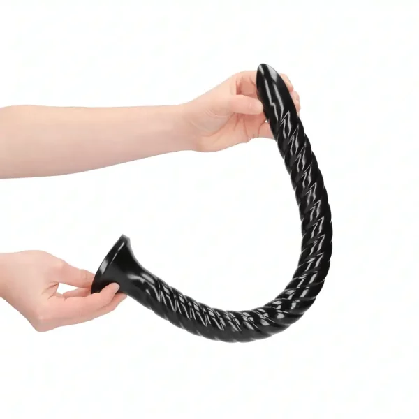 Dildo XXL Swirled Anal Snake 50 cm
