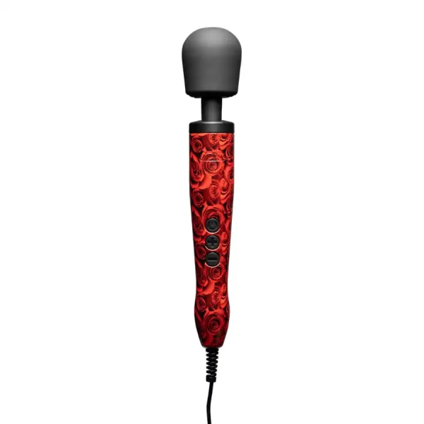 Doxy Wand Massager Rose Pattern