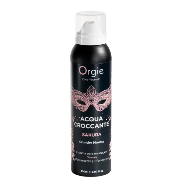 Espuma de Massagem Orgie Acqua Crocante Sakura