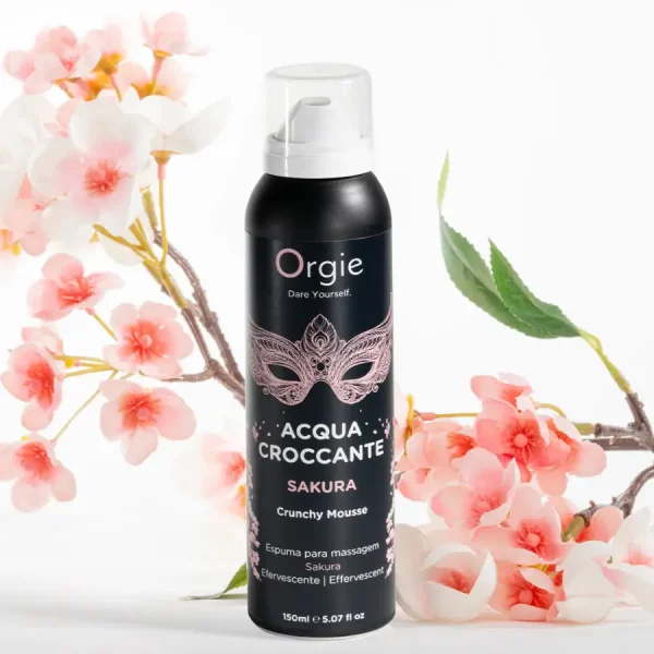 Espuma de Massagem Orgie Acqua Crocante Sakura