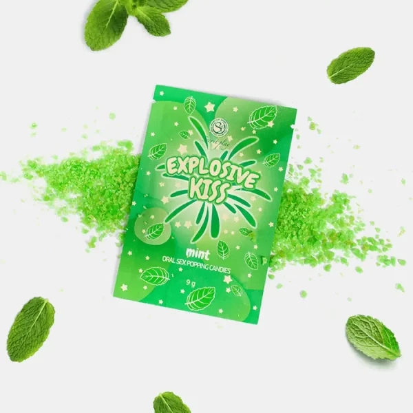 Explosive Kiss Granulado para Sexo Oral Menta