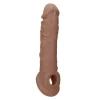 Extensão de Pénis 8'' RealRock Castanho